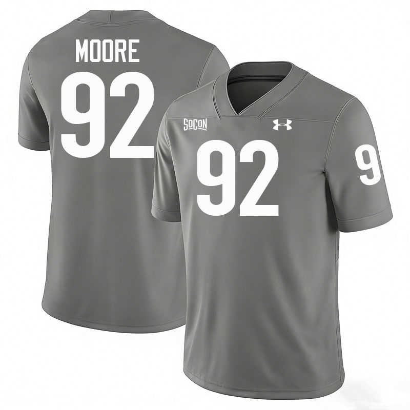 Virginia Military Institute Keydets #92 Jacob Moore College Football Jerseys,Uniforms-Grey Virginia Military Institute Keydets #92 Jacob Moore College Football Jerseys,Uniforms-Grey